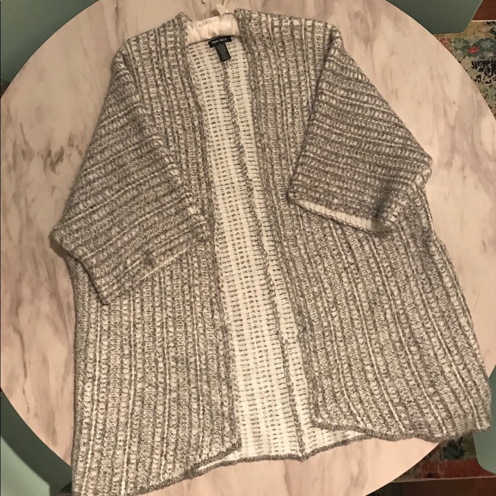 Gray Coat Sweater